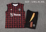 Manchester United  Sleevesless Training Suit D1157 - Image 11