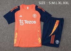 Manchester United 24/25 Short Sleeves Training suit  D1117 - Image 3