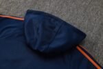 Adult/ Kids 2425 Manchester united half zipper hoodie Training suit F615 - Image 11