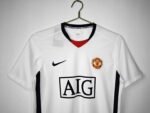 Retro Manchester United 08/09 Away White - Image 7