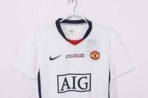 Retro Manchester United 08/09 Away UCL Final - Image 5