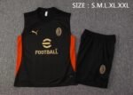 AC Milan Sleevesless Training Suit D1301 - Image 3