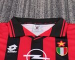 Kids Retro Kit AC Milan 96/97 Home - Image 3