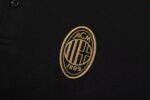 AC Milan Short Sleeves Long Pants Black - Image 6