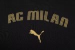 AC Milan Short Sleeves Long Pants Black - Image 9