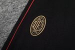 AC Milan Short Sleeves Long Pants Black - Image 12