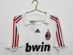 Retro 07/08 AC Milan Away White - Image 7
