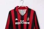 Retro 88/89 AC Milan Home Long Sleeve - Image 5