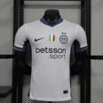 Player version 24/25 Inter Milan Away Sponsored Size S-XXL
