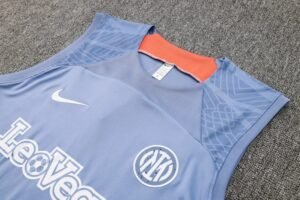 2425 vest Inter Milan light grey / blue Training Suit- - Image 7