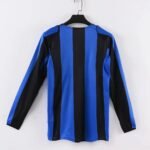 Retro Inter Milano 2004/05 Home Long Sleeves - Image 2