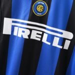 Retro Inter Milano 2004/05 Home Long Sleeves - Image 4