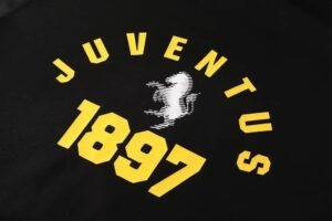 Juventus Hoodie Black Suit - Image 7