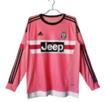 Retro  Juventus 2015/16 Away Long Sleeves Pink