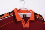 Retro Roma 98/99 Home Long Sleeves Jersey  S-XXL - Image 4