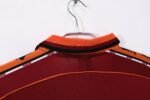 Retro Roma 98/99 Home Long Sleeves Jersey  S-XXL - Image 6