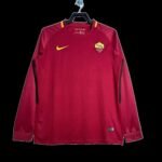 AS Roma 2017/18 Home  Long Sleeves S-XXL