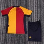 Kids Retro Kit Roma 2000-01 Home - Image 2