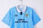 Retro Lazio 91/92 Home Kit X-XXl - Image 3