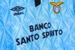 Retro Lazio 91/92 Home Kit X-XXl - Image 5