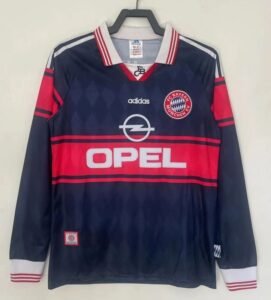 Retro 1997-99 Bayern Munich Home long sleeves
