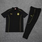 Borussia Dortmund Short Sleeves Long Pants Black - Image 3