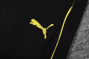 Borussia Dortmund Short Sleeves Long Pants Black - Image 4