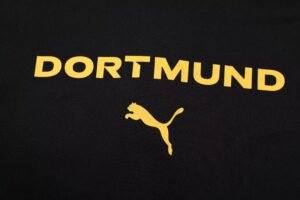Borussia Dortmund Short Sleeves Long Pants Black - Image 5