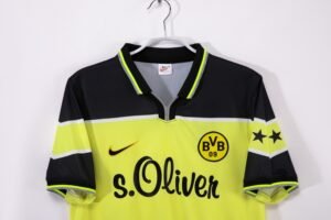 Retro Borussia Dortmund 1997 Home Shirt S-XXL - Image 3