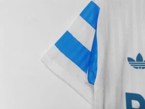 Retro 90/91 Olympique Marseille Home Soccer - Image 4