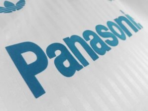 Retro 90/91 Olympique Marseille Home Soccer - Image 6