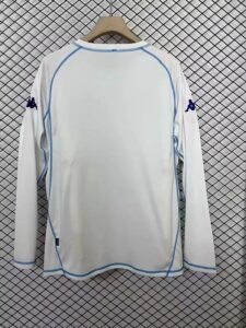 Retro AJ Auxerre 2003/04 Home  Long Sleeves S-XXL - Image 2