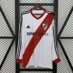 Retro River Plate 13/14 Home  Long Sleeves S-XXL