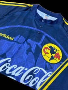 Retro Club América 1998 Away Kit Long Sleeves S-XXL - Image 3