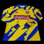 Retro Tigres 1995/96 Home Long Sleeves S-3XL