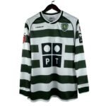 Retro Sporting Lisbon 01/03 Home Long Sleeves S-XXL