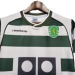 Retro Sporting Lisbon 01/03 Home S-XXL - Image 4