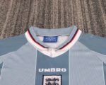 Kids Retro Kit England 1996 Away - Image 9