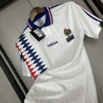 Retro  France 1994 Away White - Image 6