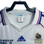 Retro  France 1998 Away-Masculina - Image 3