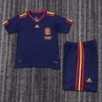 Kids Retro Kit Spain 2010 Away