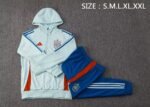 Adult/ Kid Half-zipper Hooded Spain Training Suit - Image 3