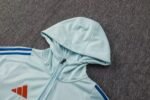 Adult/ Kid Half-zipper Hooded Spain Training Suit - Image 5