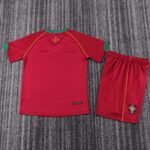 Kids Retro Kit Portugal 2006 Home - Image 2