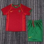 Kids Retro Kit Portugal 2004 Home