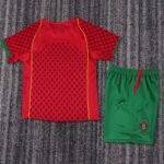 Kids Retro Kit Portugal 2004 Home - Image 2