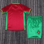 Kids Retro Kit Portugal 1998 Home - Image 2