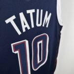 2024 Olympic Basketball USA Blue No.10 Tatum - Image 5