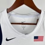 2024 Olympic Basketball USA White No.4 Curry - Image 5