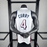 2024 Olympic Basketball USA White No.4 Curry - Image 10